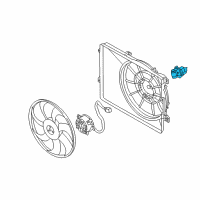 OEM 2018 Kia Sportage Fan Controller Diagram - 25385D3000