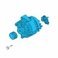 OEM 2018 BMW M6 Gran Coupe ALTERNATOR Diagram - 12-31-7-606-628