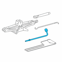 OEM 2017 Lexus NX300h Wrench, Hub Nut Box Diagram - 09150-30020