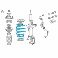 OEM 2012 Acura ZDX Spring, Right Front Diagram - 51401-SZN-A52