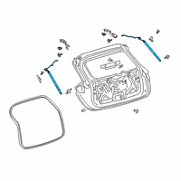 OEM Lincoln Corsair DRIVE MOTOR Diagram - LJ7Z-14B350-A