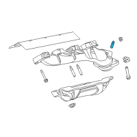 OEM 2017 Ram 3500 Stud-Double Ended Diagram - 6511102AA