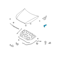 OEM Hyundai Genesis Switch Assembly-Hood Diagram - 93880-3M000