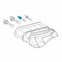 OEM 2007 BMW Alpina B7 Bulb Socket Diagram - 63-21-6-916-471