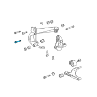 OEM 2015 Chevrolet Spark Link Arm Bolt Diagram - 11589356