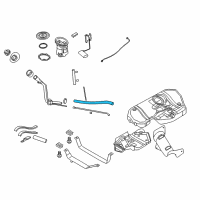 OEM Saturn Astra Filler Hose Diagram - 94702405