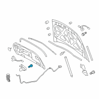 OEM 2009 Mercury Milan Headlamp Housing Bolt Diagram - -W711676-S900