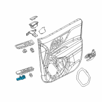 OEM 2018 Jeep Renegade Switch-Power Window Diagram - 5XG78LXHAA