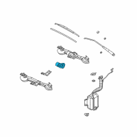 OEM 2009 Chevrolet Cobalt Wiper Motor Diagram - 22664679