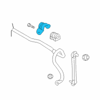 OEM 2012 Nissan Cube Bracket STABILIZER RH Diagram - 54614-AX400