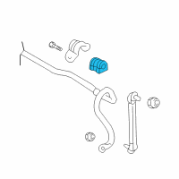 OEM Nissan Cube BUSHING STABILIZER Diagram - 54613-4V10A