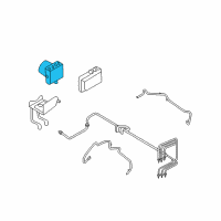 OEM Ford Flex ABS Control Unit Diagram - 8A8Z-2C405-B