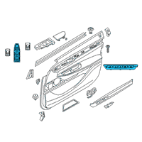 OEM 2022 BMW 745e xDrive OPERATING FACILITY SEAT FUNC Diagram - 61-31-6-997-294