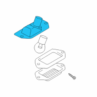 OEM 2003 Acura MDX Housing Diagram - 34102-S3V-A01