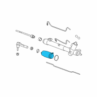 OEM Saturn Aura Boot Kit, Steering Gear Diagram - 15944083