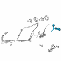 OEM 2011 Cadillac SRX Harness Diagram - 22916079