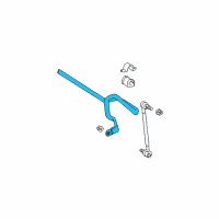 OEM 2006 Toyota Camry Stabilizer Bar Diagram - 48811-AA020