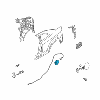 OEM Kia Housing Assembly-Fuel Filler Diagram - 715311M200