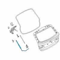 OEM 2017 BMW 320i xDrive Spindle Drive, Left Diagram - 51-24-7-462-539