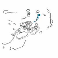 OEM 2009 Ford Taurus X Fuel Pump Diagram - 8A4Z-9275-B