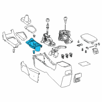 OEM 2016 Toyota Corolla Front Cup Holder Diagram - 58804-02180-C0