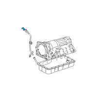 OEM 2000 Toyota Tundra Gage Sub-Assy, Transmission Oil Level Diagram - 35103-34090