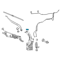 OEM Jeep Cherokee Cap-Washer Reservoir Diagram - 68225063AA