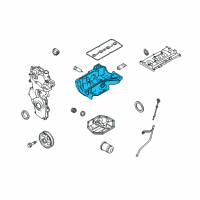 OEM 2010 Nissan Sentra Pan Assy Oil Diagram - 11110-EN21C