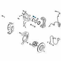 OEM 2020 Kia Niro EV Rod Assembly-Guide(B) Diagram - 581621H000