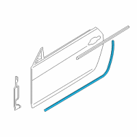 OEM 2019 BMW 440i xDrive Joint Seal, Door, Right Diagram - 51-33-7-279-738