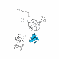 OEM 2005 Nissan Murano Cylinder Assy-Brake Master Diagram - 46010-CA000