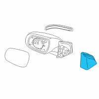 OEM Kia Cover Assembly-Front Door QUADRANT Diagram - 876501G020