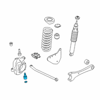 OEM 2020 Ford F-250 Super Duty Lower Ball Joint Diagram - HC3Z-3050-A