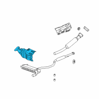 OEM 2020 Dodge Journey Shield-Floor Pan Diagram - 5178234AD