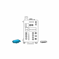 OEM Dodge Magnum Module-Front Control Diagram - 4692032AM