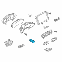 OEM 2017 Ford Focus Power Switch Diagram - F1EZ-10B776-B