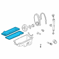 OEM 2000 GMC Sonoma Valve Cover Diagram - 24577253