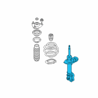 OEM 2013 Hyundai Azera Strut Assembly-Front, Lh Diagram - 54651-3V500