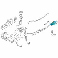 OEM 2017 Nissan Armada Tube Assy-Filler Diagram - 17221-1LA2B