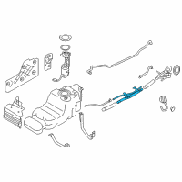 OEM 2021 Infiniti QX80 Tube Assy-Filler Diagram - 17221-1LA0A