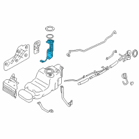 OEM 2019 Nissan Armada Fuel Pump-In Tank Diagram - 17040-3ZD0B