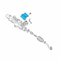 OEM 2019 Infiniti QX50 Heat Insulator-Steering Diagram - 48382-5NA0A