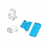 OEM 2020 Ford F-150 Module Diagram - GL3Z-19H332-B