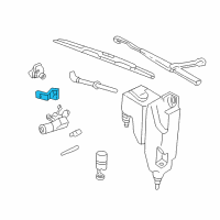 OEM 1997 Oldsmobile Bravada Front Transmission Diagram - 22128098