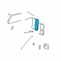 OEM 1996 Chevrolet C1500 Head & Loop Asm, Mirror RH Diagram - 15635462