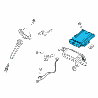 OEM 2017 Ford F-150 ECM Diagram - HL3Z-12A650-CBNP