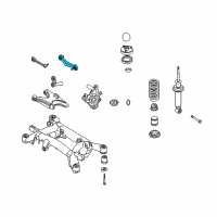 OEM 1995 BMW 740iL Left Wishbone Diagram - 33-32-6-770-059