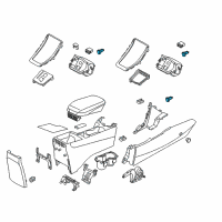 OEM 2019 Hyundai Santa Fe Accessory Socket Assembly Diagram - 95120-2W700