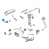 OEM 1998 Acura RL Pipe, EGR Diagram - 18717-P5A-000