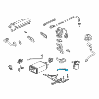 OEM 2003 Acura RL Tube Assembly, Purge Diagram - 17728-SZ3-A50